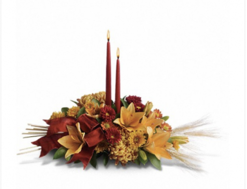Make Your Thanksgiving Table Glow with Centerpieces and Other Floral Displays