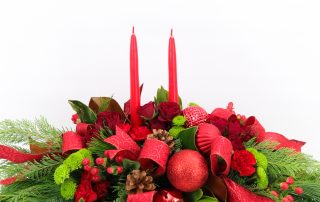Christmas Flowers, Table Centerpiece