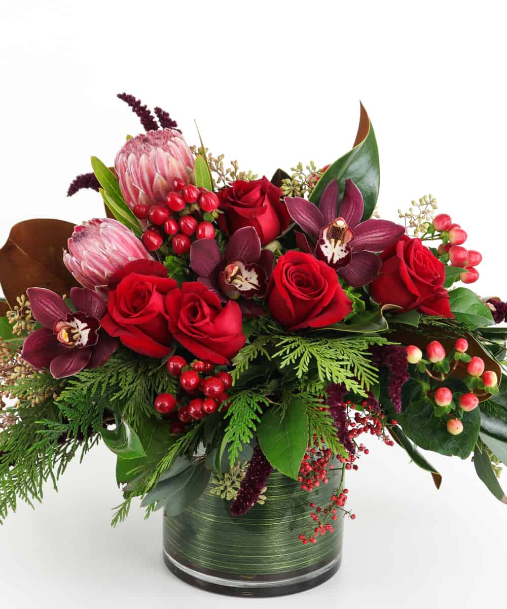 This Christmas holiday, shop with Mayfield Florist for the freshest and most exquisite Christmas Flower Bouquets and other Floral Products