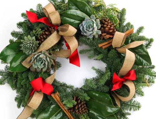 Find stunning Christmas Wreaths, Flowers and Centerpieces for your home or as a gift when you shop at Mayfield Florist