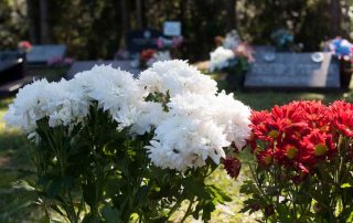 Mayfield Florist holiday flowers for grave sites