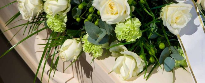 Sympathy Flowers offered at Mayfield Florist